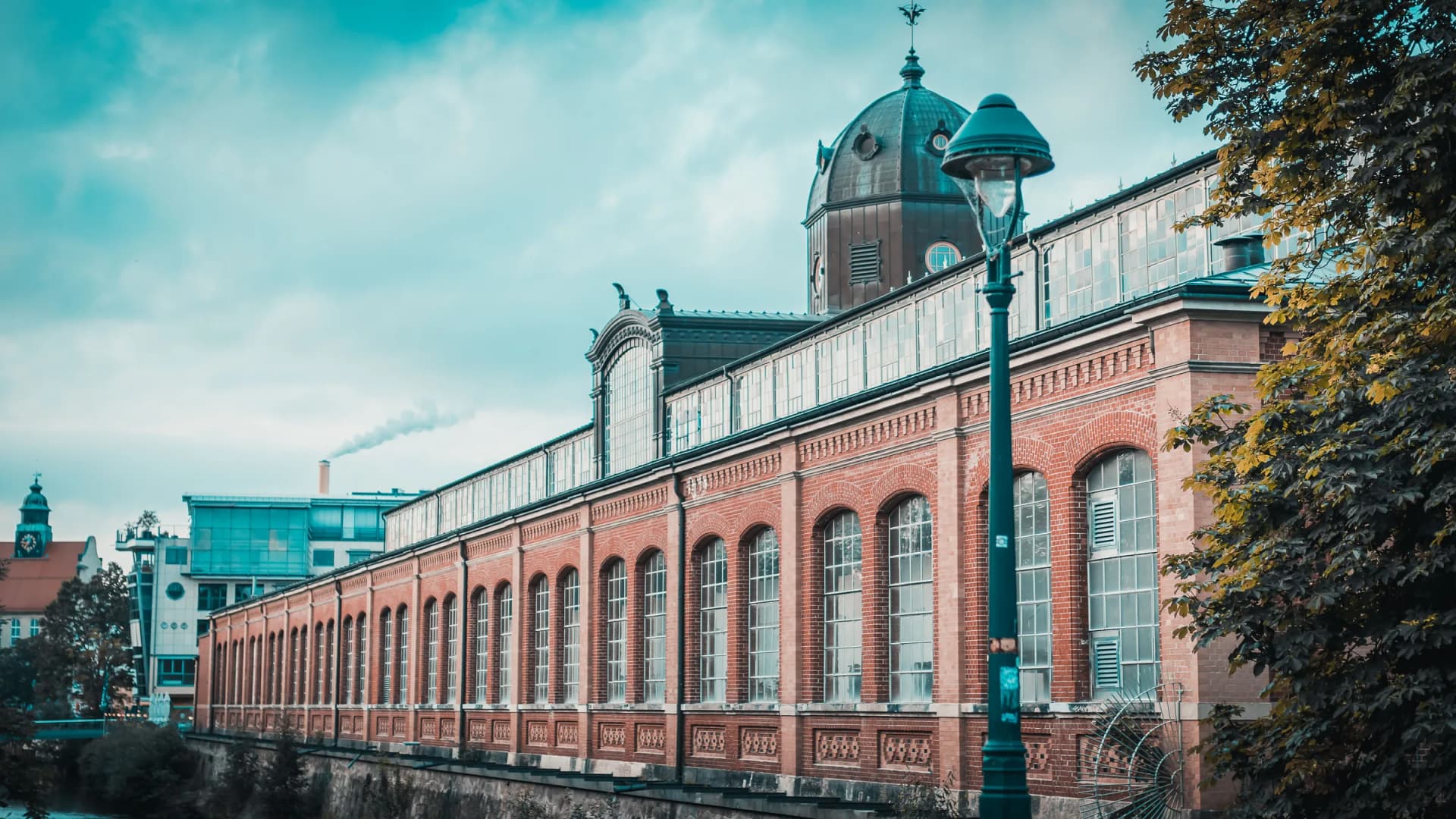Historische Markthalle in Chemnitz