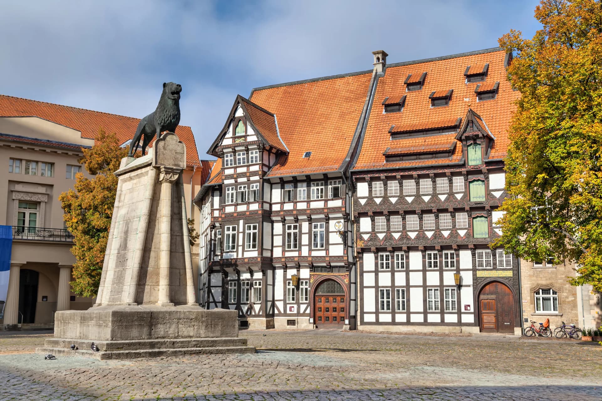 Braunschweiger Löwe auf dem Burgplatz